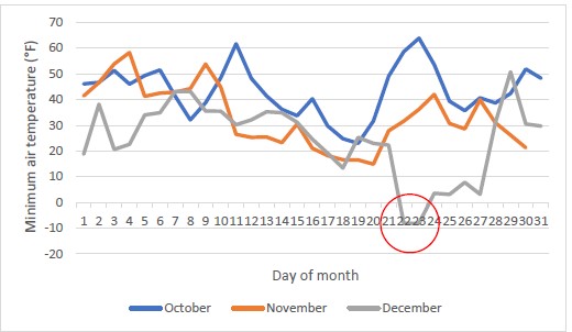 Cold Damage chart 2